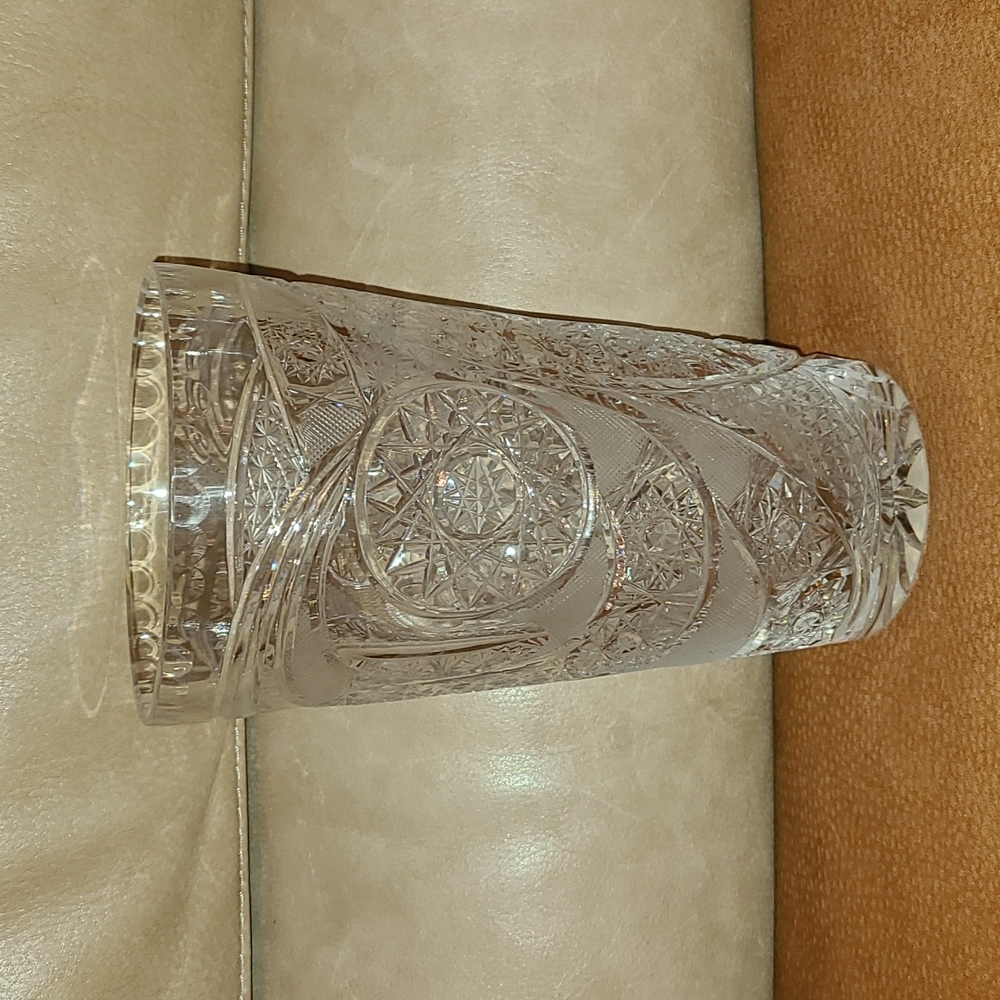 Crystal vase